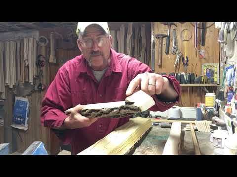 How to make an axe handle - start to finish in less than 30 minutes!