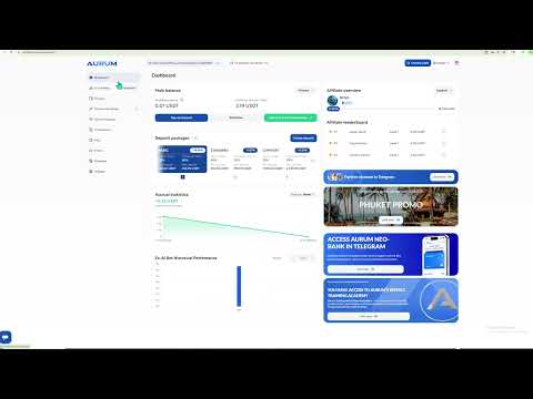 AURUM opening new account tutorial and how to start EX-AI Bot