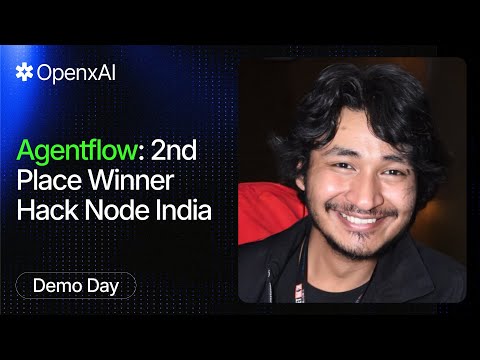 AgentFlow: Drag-and-Drop AI Workflow Builder from Hacknode India