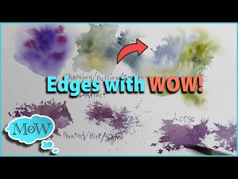 9 Ways to Make Your Watercolor Edges Look More Interesting and Natural