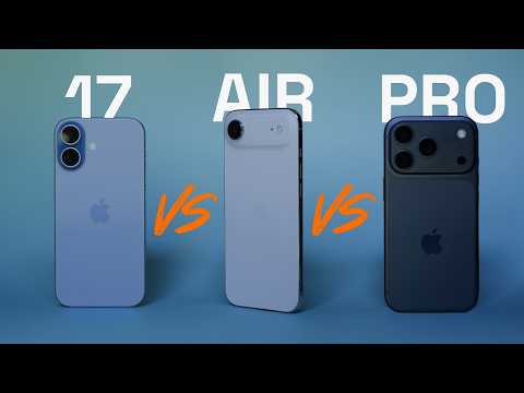 iPhone 17 vs Air vs 17 Pro (Max) - Welches iPhones ist das Richtige für dich?