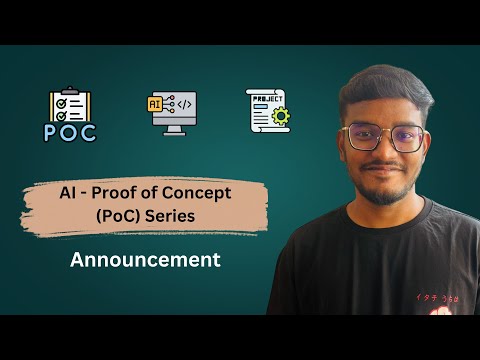 AI PoC Series - Announcement