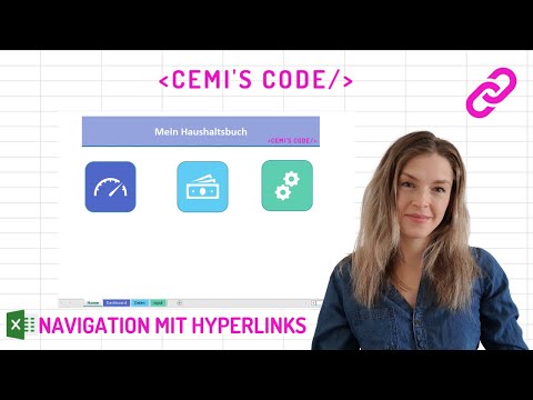 Excel NAVIGATION mit HYPERLINK – Moderne Kacheldarstellung