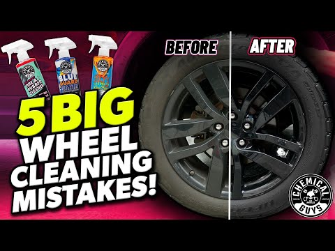 5 Common Mistakes When Cleaning Wheels and How to Avoid Them! - Chemical Guys