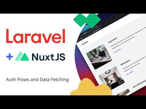 Using a Laravel REST API with a NuxtJs App