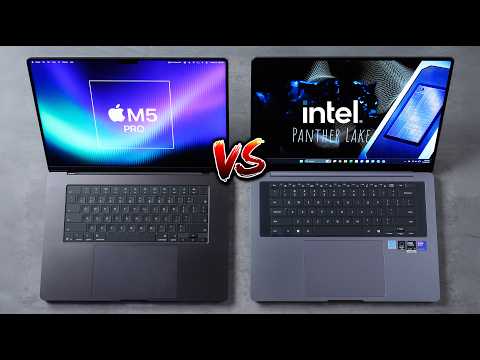 M5 Pro vs Panther Lake - Sorry Intel.. it's OVER!