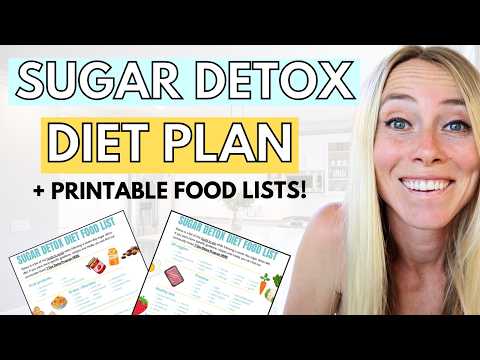 7 DAY SUGAR DETOX DIET | Exact Food List + Easy Meal Ideas