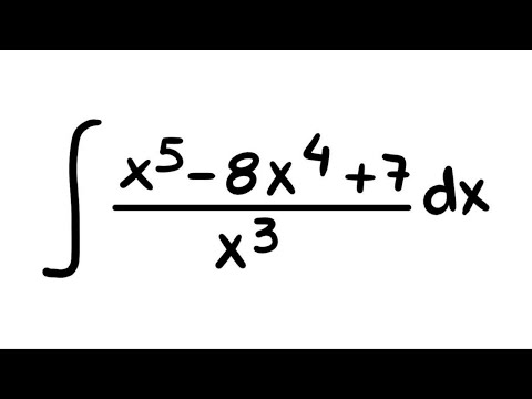 Resolução de Integral com Fração