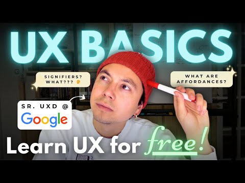 FREE UX Training from a Google Sr UX Designer! Lesson 1: Affordances vs Signifiers + GeAI examples