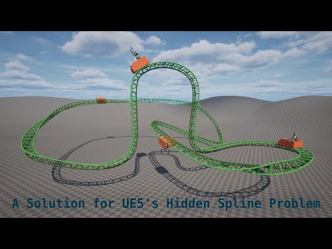 Why UE5 Can't Twist Meshes Up a Spline and How I am Fixing It