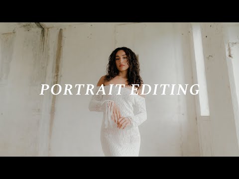 How I Edit Portraits in Lightroom + Photoshop