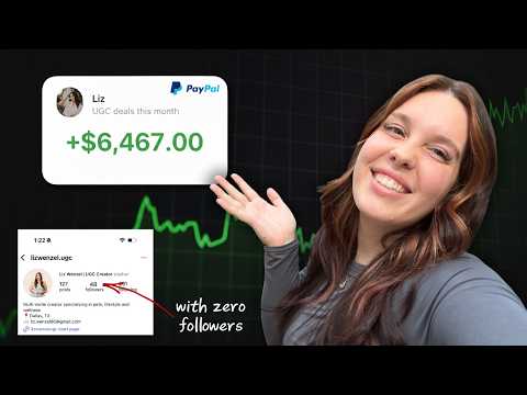 I helped someone who never made content before make $6k/mo with UGC to prove it’s not luck