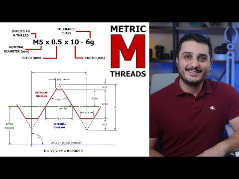Metric "M" threads