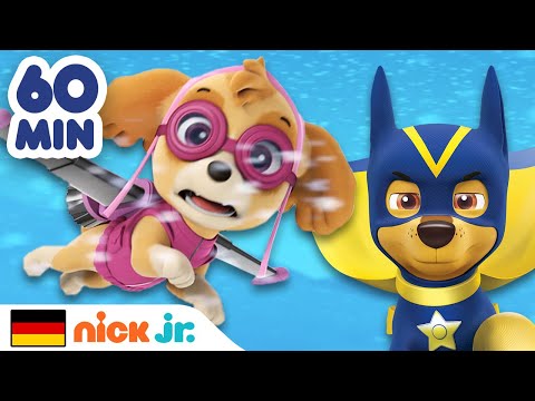 PAW Patrol | EINE STUNDE der mutigsten PAW-Patrol-Rettungen! | Nick Jr. Deutschland