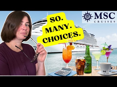 MSC Drink Package - Watch Before You Buy! - Best Options for 2025