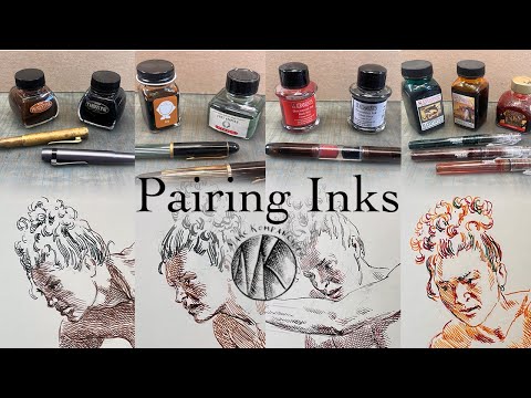 Ink Pairing: Drawing With Multiple Inks