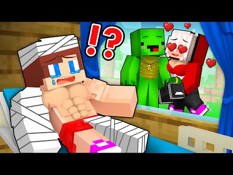 Mikey Stole JJ`s GIRL - Sad Love Story in Minecraft - Maizen