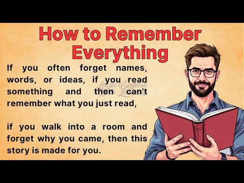 How to Remember Everything || Graded Reader || Improve Your English || Listen And Practice English