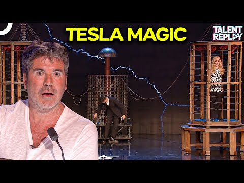 The "Nikola Tesla" Of Magic Just Shocked The Judges! | Britain's Got Talent
