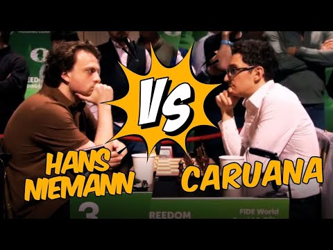 NIEMANN HANS VS - FABIANO CARUANA II FIDE World Blitz Chess Championship 2024 R5