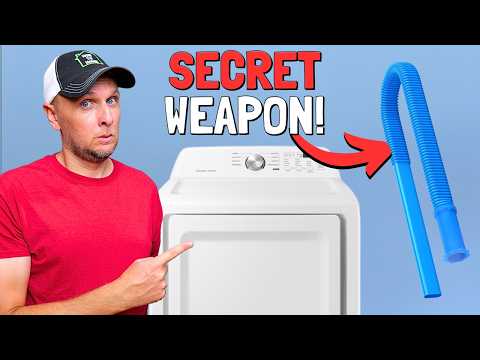 Doing This Will Make Your Dryer Run Like New And Prevent Fires!
