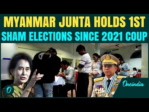 Myanmar Junta Election BREAKING: Junta Stages ‘SHAM’ Election After Five Years Of Civil War