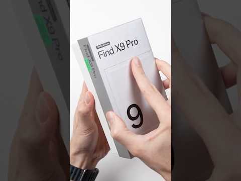 OPPO Find X9 Pro Unboxing #oppofindx9series#oppofindx9pro #zoomwithoppo #OPPOConcertPhone