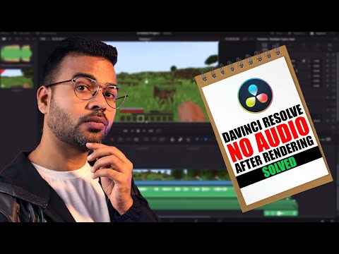 Davinci Resolve No Audio after render Fixed | 100% Working Tutorial