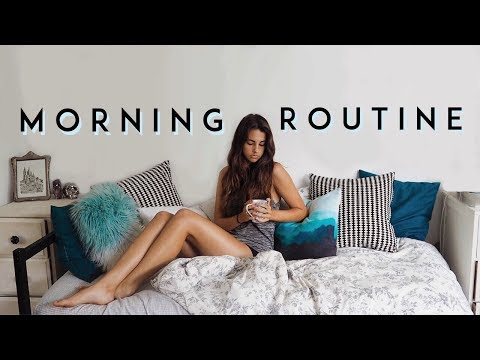 College School Morning Routine | Elena Taber