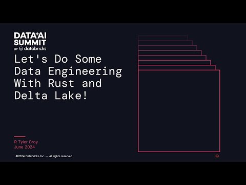 Let's Do Some Data Engineering With Rust and Delta Lake!
