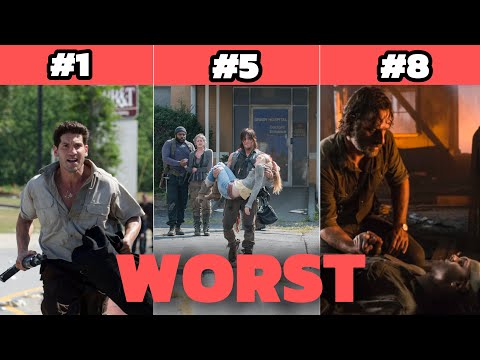 The WORST Episode from Every Season of The Walking Dead