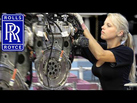 Rolls-Royce Assembly line: Mass Production of British SuperCars | Story of Rolls-Royce Manufacturing