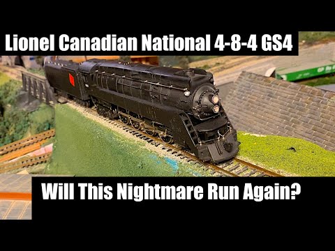Trying to Fix the Worst Lionel CN 4-8-4 GS4 Locomotive - Will it Run!?