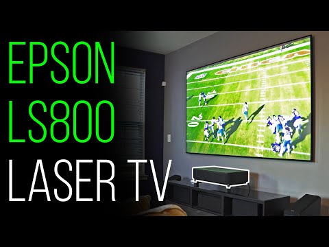Epson LS800 Review - The Best Laser TV For Bright Rooms?