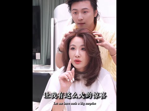 港星张文慈这款发型竟让全网发型师“卷”疯了？！香港明星找上门，直接搬来沙宣剪发大神+烫染顶流组“黄金战队”——先扒头型脸型的“显瘦密码”，外刘海剪到颧骨下3指、内刘海挑3缕最遮肉，连层次拉剪都藏着“越
