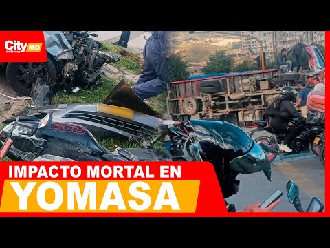 Grave accidente en Yomasa deja un peatón fallecido y colapsa la movilidad | City Noticias Medio Día