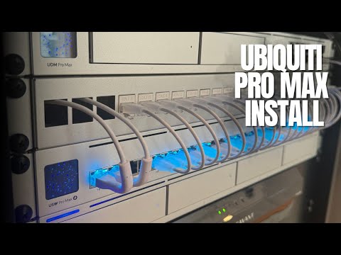 Ubiquiti Pro Max Install!