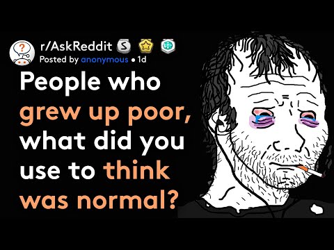 The sad truth that people don't see about growing up poor