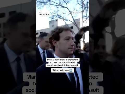 Meta CEO Mark Zuckerberg to testify in teen social media addiction suit. 💼