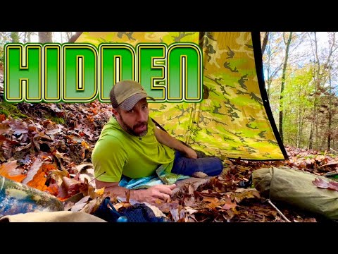 How To Set Up The Ultimate Poncho Shelter For Any SURVIVAL Situation!