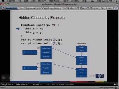 Google I/O 2009 - V8: ..High Performance JavaScript Engine