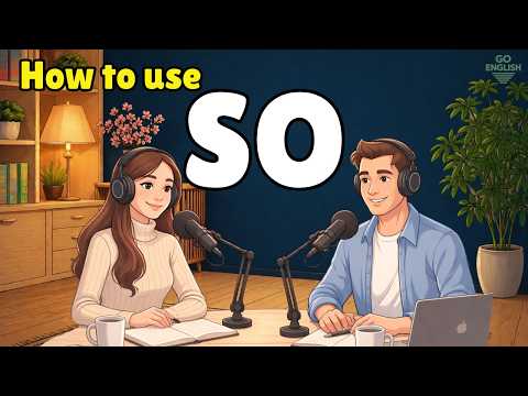 One Small Word That Will Transform Your English | Go English | Speaking & Listening