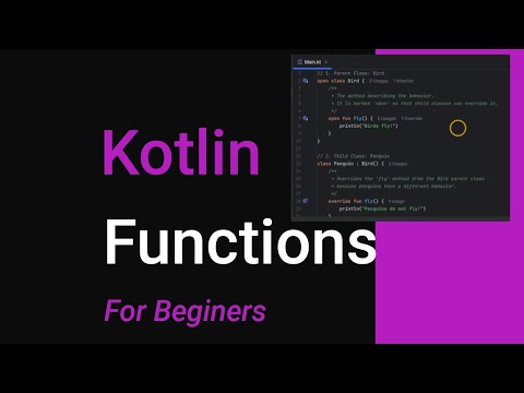 Functions in Kotlin
