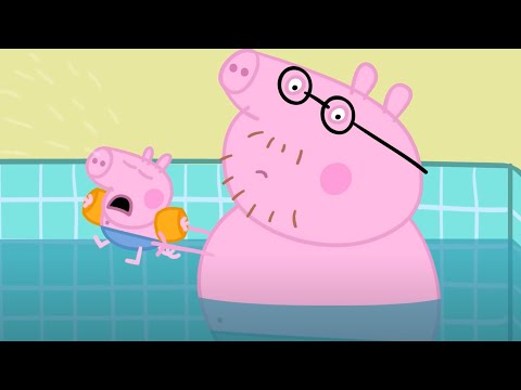 George lernt schwimmen! 💧 Peppa-Wutz Volle Episoden 🦖 Cartoons Für Kinder |
