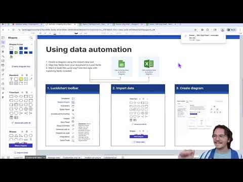 Create intelligent org charts in Lucidchart