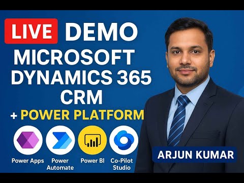 🎯 LIVE DEMO: Microsoft Dynamics 365 CRM Integration with Power Platform & AI  @ NexGen IT Solutions