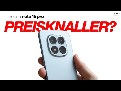 Akku-Monster mit 200MP Kamera zum Sparpreis? Redmi Note 15 Pro 4G