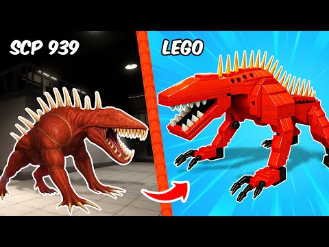 LEGO SCP: Ich habe SCP 939 in LEGO gebaut | AM Bricks DE