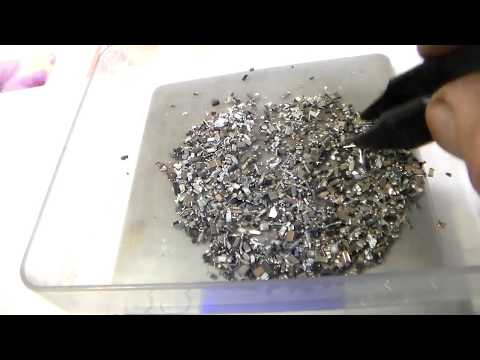 Палладий серебро из магнитных бескорпусных конденсаторов