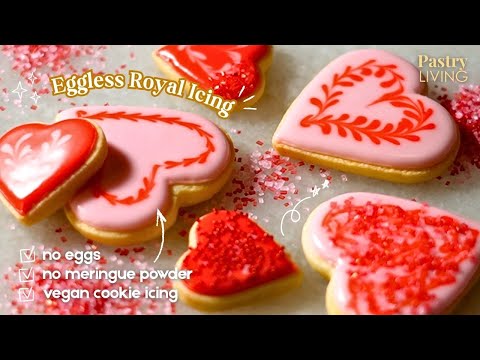 The Best Simple Eggless Royal Icing *No egg whites or meringue powder needed*